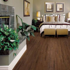 Mullican Premium Solid Maple Hardwood Muirfield  Cappuccino Room