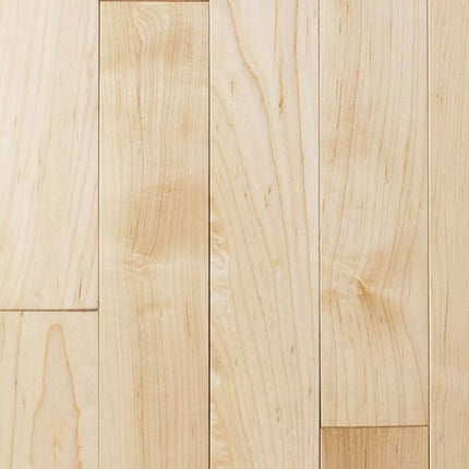 Mullican Premium Solid Maple Hardwood Muirfield Natural 4"
