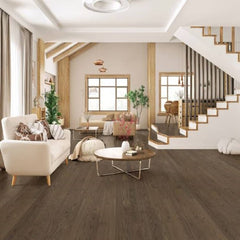 Mullican Sustainable Solid Oak Hardwood Floor Nordic Naturals Summit Room