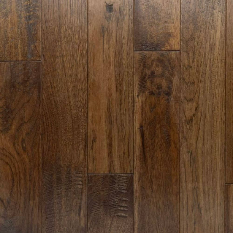 Mullican Vintage Solid Hickory Hardwood Floor Chatelaine Saddle