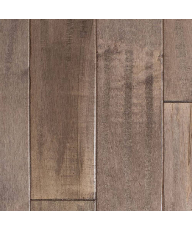Mullican Vintage Solid Maple Hardwood Floor Chatelaine Taupe 5"