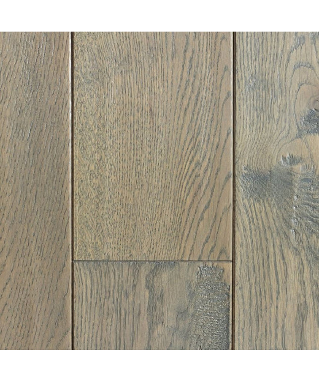 Mullican Vintage Solid Oak Hardwood Floor Chatelaine Weathered Stone