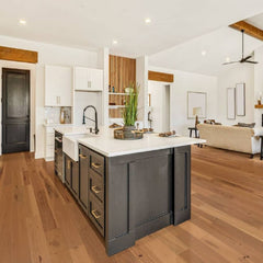 Mullican Contemporary Engineered Hickory Hardwood Floor Haven Natural