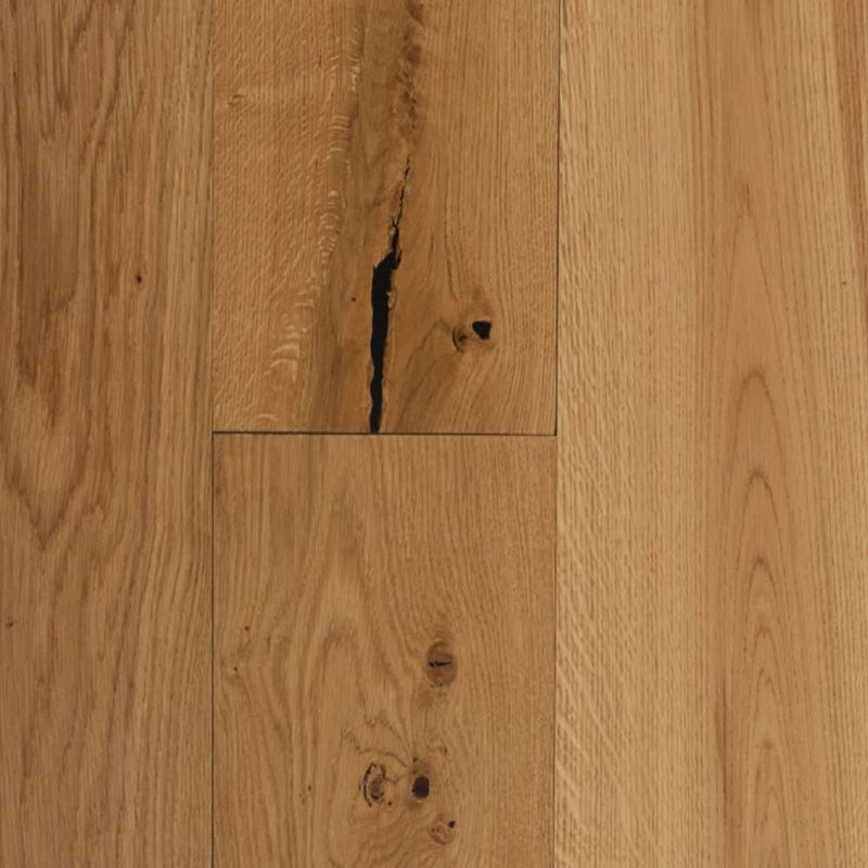 Mullican Durable Sawn Engineered White Oak Hardwood Floor Bellême Montford