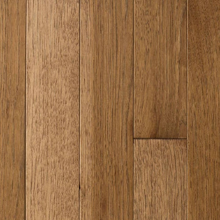 Mullican Durable Solid Hickory Hardwood Floor Nature Saddle 5"