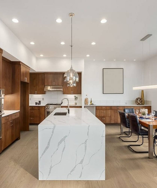Mullican Luxury Engineered European White Oak Hardwood Floor Castillian Elegance Natural Room