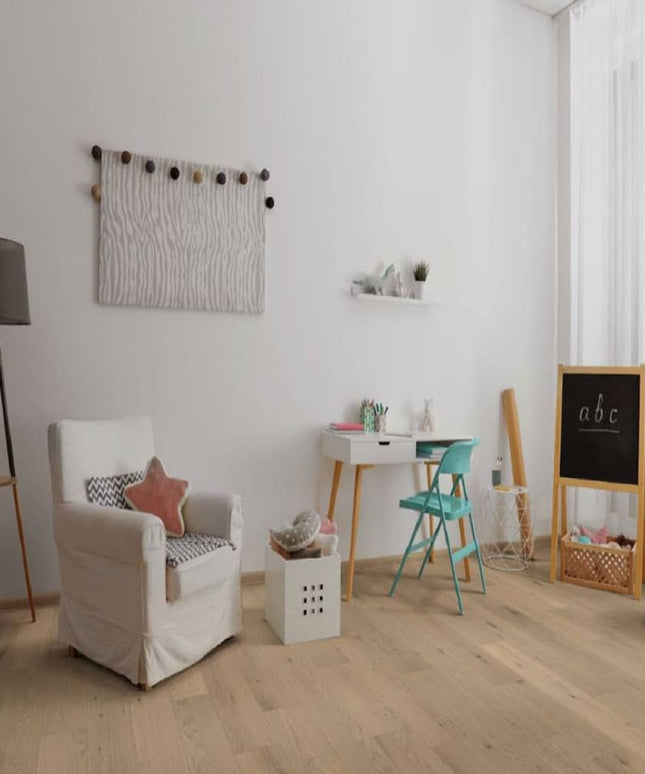 Mullican Luxury Engineered White Oak Hardwood Floor Serenity Essence