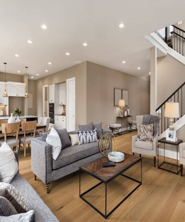 Mullican Luxury Engineered White Oak Hardwood Floor Serenity Natural