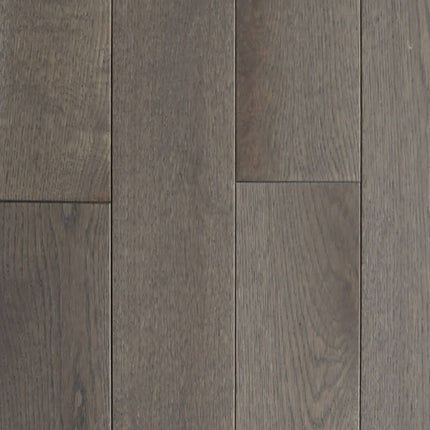 Mullican Luxury Solid White Oak Hardwood Floor Wexford Charcoal 5"