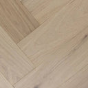 Mullican Stylish Engineered European White Oak Hardwood Floor Castillian Premier Herringbone Coastal Fog