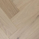 Mullican Stylish Engineered European White Oak Hardwood Floor Castillian Premier Herringbone Monroe Bisque