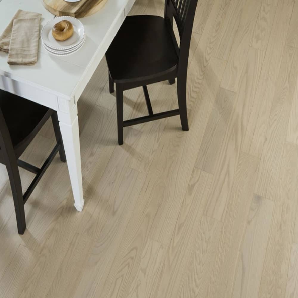 Mullican Sustainable Solid Oak Hardwood Floor Nordic Naturals Northern Lights Room