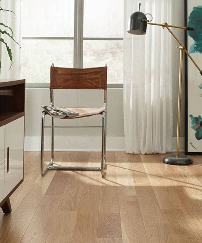 Mullican Timeless Sawn Engineered White Oak Hardwood Floor Dumont Natural