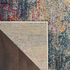 Nourison Modern Abstract Rectangle Area Rug Celestial Multicolor CES16 Made In Turkey
