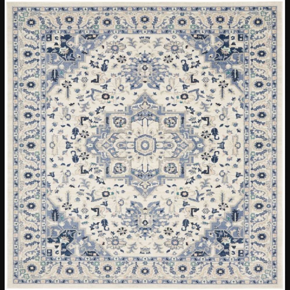 Nourison Bohemian Persian Rectangle Area Rug Passion Ivory Grey PSN33 Made In Turkey