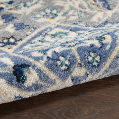 Nourison Transitional Persian Rectangle Area Rug Passion Grey Beige PSN22 Made In Turkey