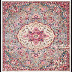 Nourison Transitional Persian Rectangle Area Rug Passion Grey Multicolor PSN22 Made In Turkey