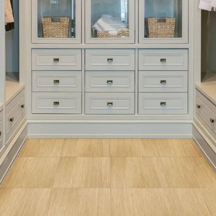 Perfection Classic Wood Pattern Luxury Vinyl Tile Floating Floors  Birch Room