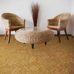 Perfection Classic Wood Pattern Luxury Vinyl Tile Floating Floors  Cork