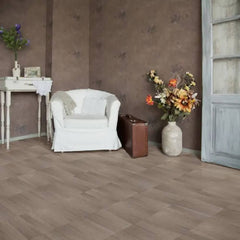 Perfection Classic Wood Pattern Luxury Vinyl Tile Floating Floors  Driftwood Room