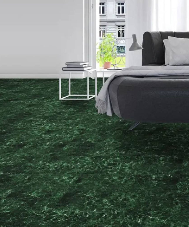 Perfection Gemstone Stone Look Luxury Vinyl Tile Floating Floors Emerald Green Marble Luxury Vinyl Tile Room