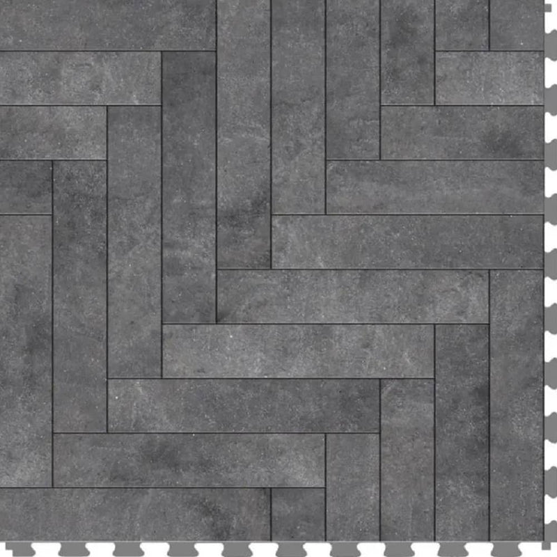 Perfection Master Mosaic Patterns Luxury Vinyl Tile Floating Floors  Blackstone