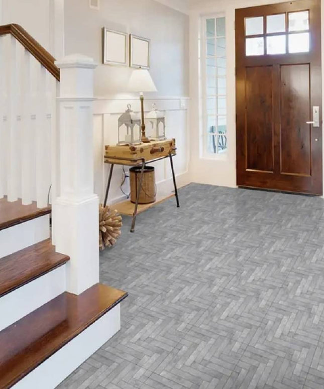 Perfection Master Mosaic Patterns Luxury Vinyl Tile Floating Floors  Graystone Room
