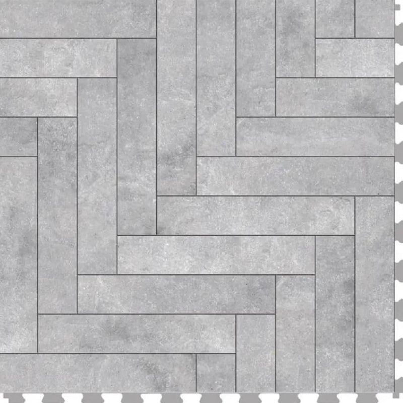Perfection Master Mosaic Patterns Luxury Vinyl Tile Floating Floors  Graystone