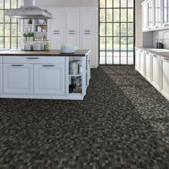 Perfection Master Mosaic Patterns Luxury Vinyl Tile Floating Floors  Stonehenge Mosaic Room
