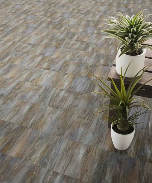 Perfection Stone Creek Luxury Vinyl Tile Floating Floors Petrified Wood Room