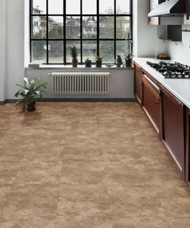 Perfection Stonecraft Luxury Vinyl Tile Floating Floors Sandstone Room