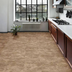 Perfection Stonecraft Luxury Vinyl Tile Floating Floors Sandstone Room