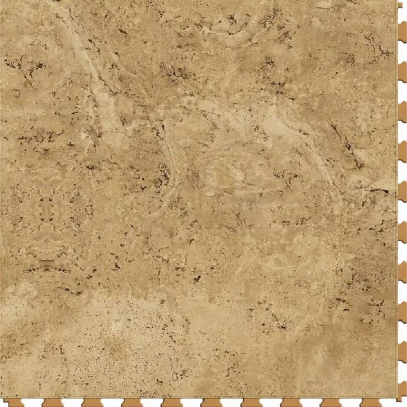 Perfection Travertine Stone Look Luxury Vinyl Tile Floating Floors Camel