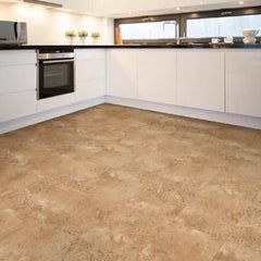 Perfection Travertine Stone Look Luxury Vinyl Tile Floating Floors Sienna Room