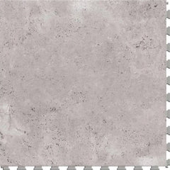 Perfection Travertine Stone Look Luxury Vinyl Tile Floating Floors  Silver