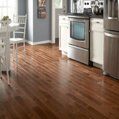 Mullican High-quality Solid White Oak Hardwood Floor Williamsburg Plank Provincial Room