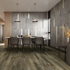 Rigid Ultra Waterproof Luxury Vinyl Plank Flooring Distressed Pine