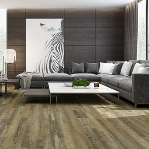 Rigid Ultra Waterproof Luxury Vinyl Plank Flooring Reclaimed Summer