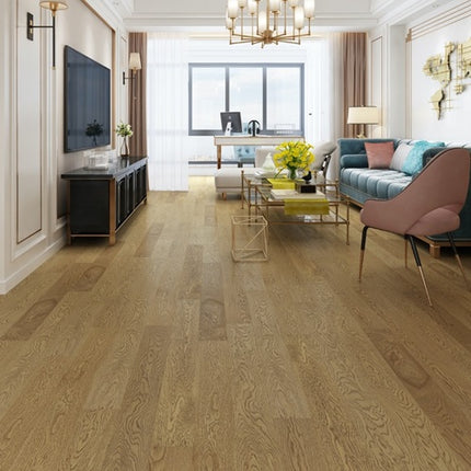 Sellersburg European Oak Engineered Hardwood Floor Cayenne