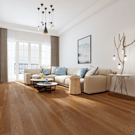 Sellersburg European Oak Engineered Hardwood Floor Desert Dust