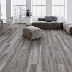 StoneCast LVP Waterproof Expanse Ebony Smoked Oak 527713 Room