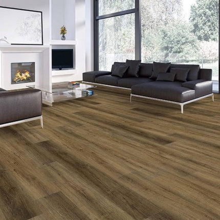 StoneCast LVP Waterproof Expanse Kiln Dried Oak 527715 Room