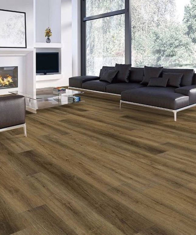 StoneCast LVP Waterproof Expanse Kiln Dried Oak 527715 Room