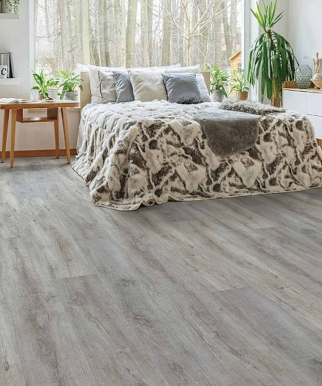 StoneCast LVP Waterproof Expanse Storm Oak 527714 Room