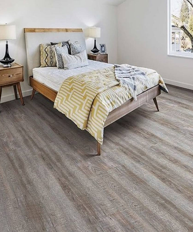 StoneCast LVP Waterproof Incredible Weathered Barnboard 525208 Room