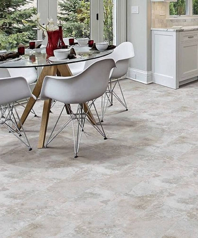 StoneCast LVP Waterproof Monumental Latte Stone 526604 Room