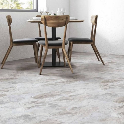 StoneCast LVP Waterproof Monumental Pizarra Crema 526602 Room