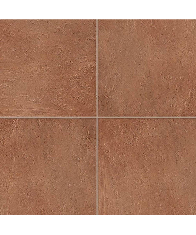 Surface Art Adobe Rustic Porcelain Tile Floor Rosso Made in Italy