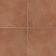 Surface Art Adobe Rustic Porcelain Tile Floor Rosso Made in Italy