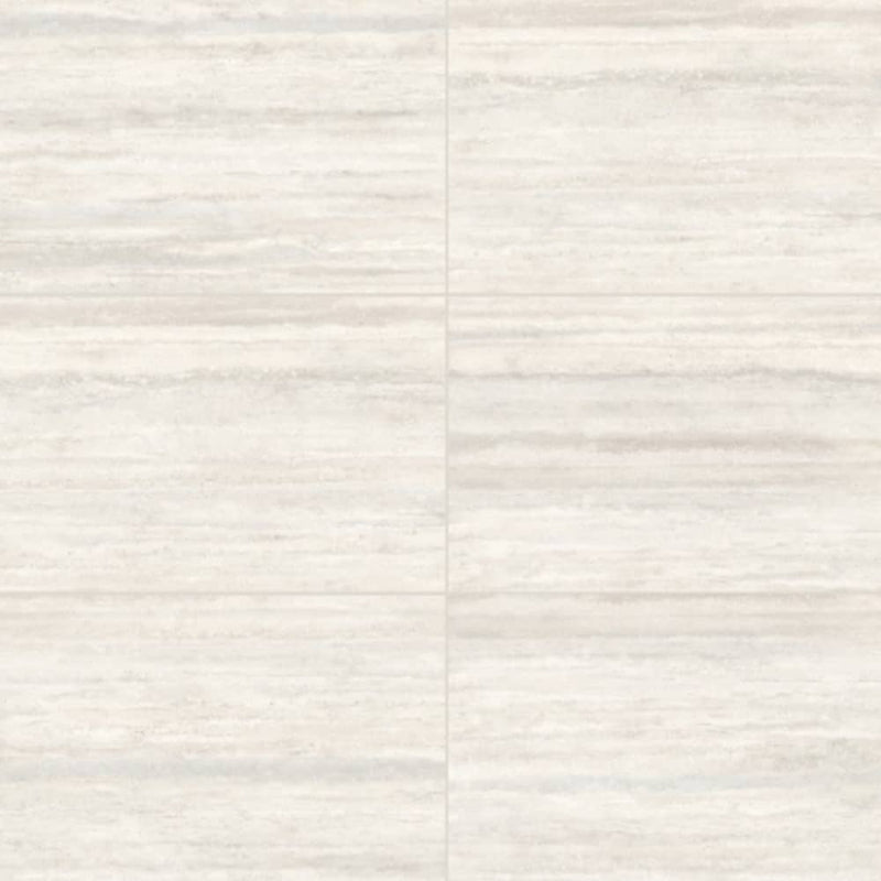 Surface Art Como Artistic Travertine Porcelain Tile Floor Niveo Vein Made in Italy